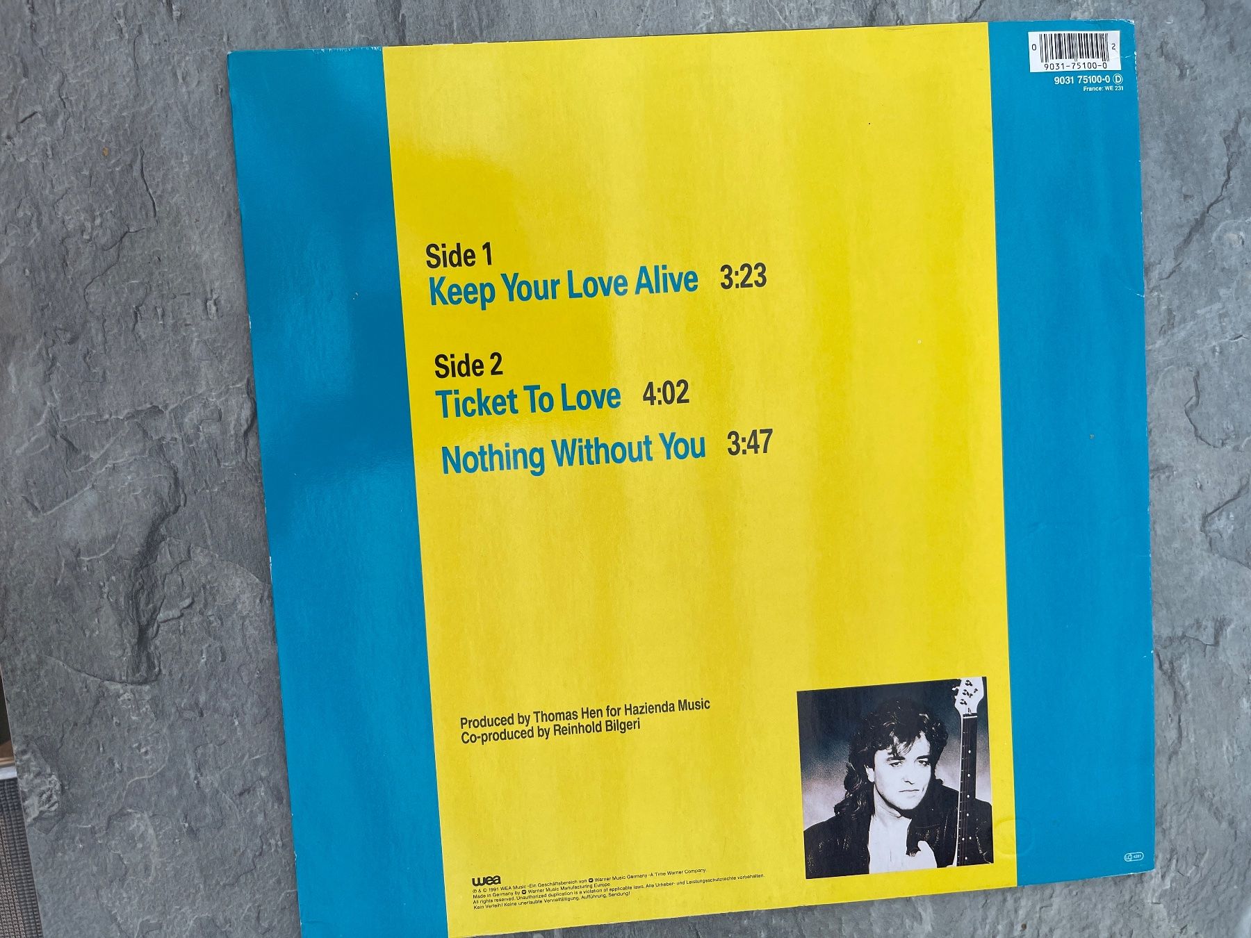 Dischi in vinile: A431/Bilgeri Keep Your Love Alive – Usato da Frutigen venduto da Philippe_jsp 1
