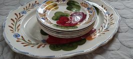 Vintage Simpsons Potters "Belle Fiore" Set – 7stck