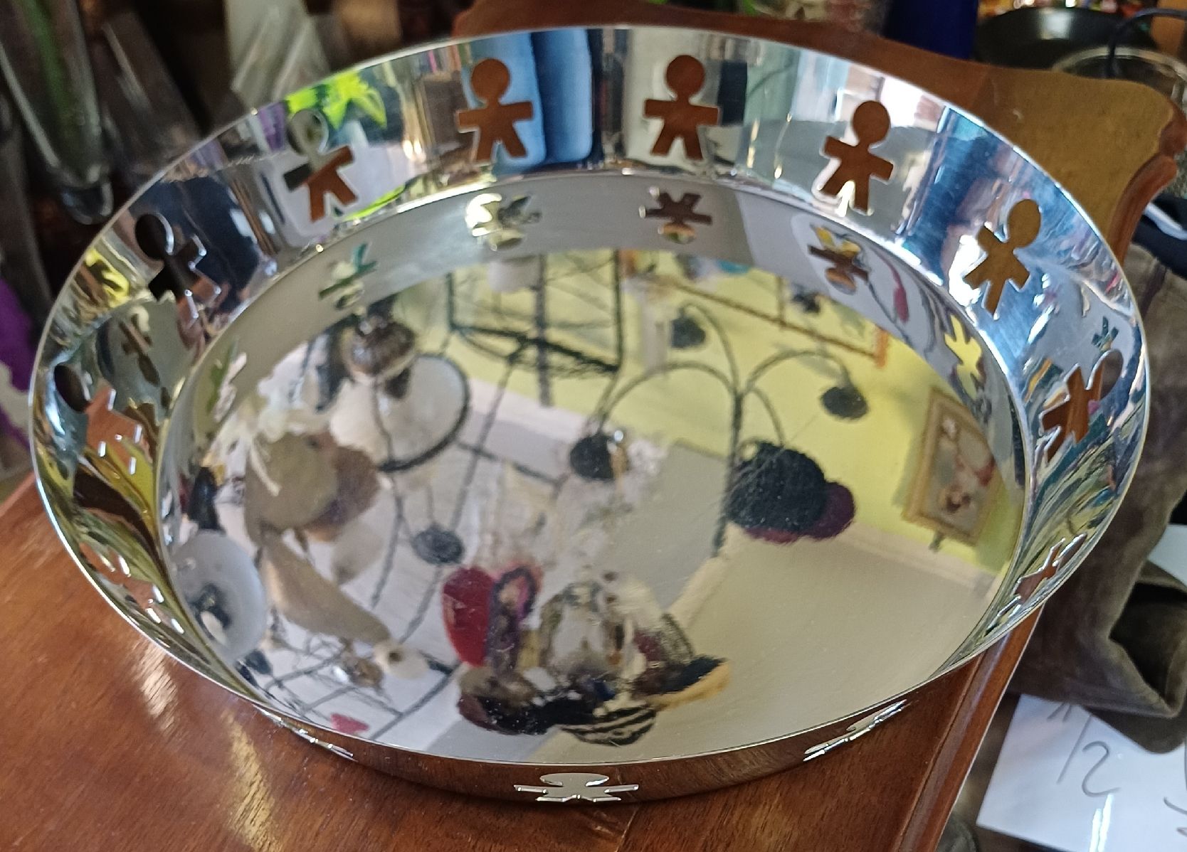 Alessi Piatti di portata: rundes Tablett von Alessi – Usato da Merenschwand venduto da Brockinell