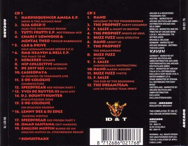 CD: Various: Thunderdome IV The Devil's Last Wish: Vergriffen  b – Usato da Brittnau venduto da Zibu 1