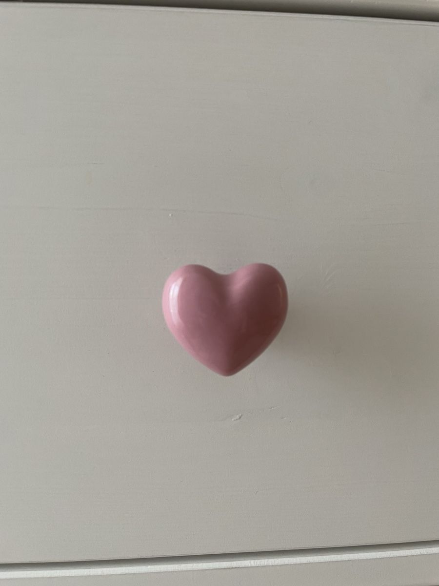 Fasciatoi & Accessori: Rosa Keramikgriffe in Herzform – Usato da Oberrieden venduto da MajaK02