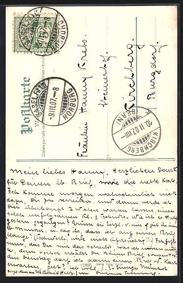 Cartes postales: AK Basel, Blick auf die Matthäuskirche – D'occasion à Berlin par bartko-reher 1