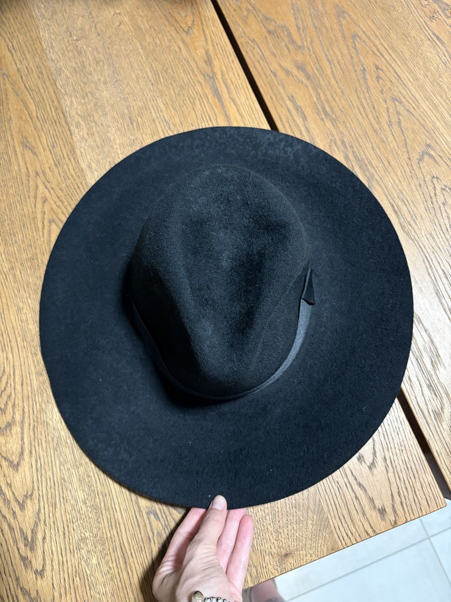 Zara Copricapi, berretti & cappellini: Cappello ampio nero Zara taglia S  – Usato da Mendrisio venduto da ali_72xt 5