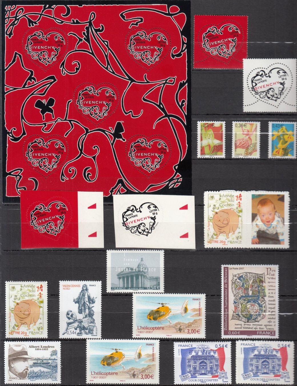 Tous les timbres: Frankreich 2007 postfrisch – D'occasion à Bürglen TG par StampGraf