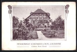 Lausanne, Pensionnat Schenker, Roy, Chat