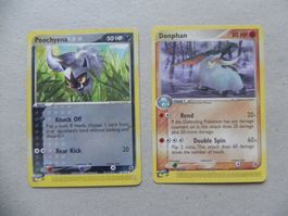 Donphan Poochyena Pokémon Sammelkarte Edition 2003 HP Engl.