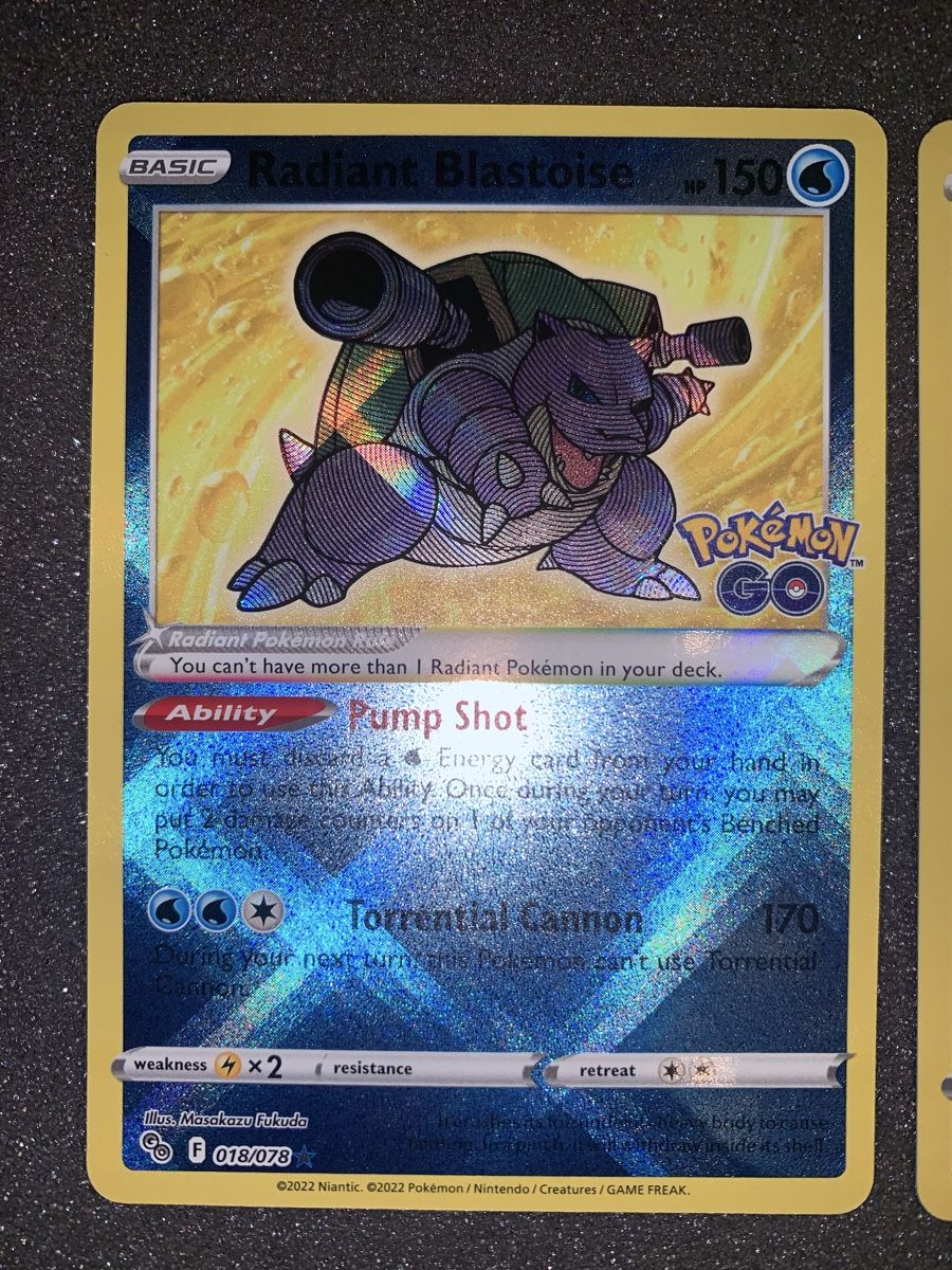 Pokémon Sammelbilder & Trading cards: Radiant Charizard Blastoise Venusaur GO  – Gebraucht aus Bironico von ars_z6lb 1