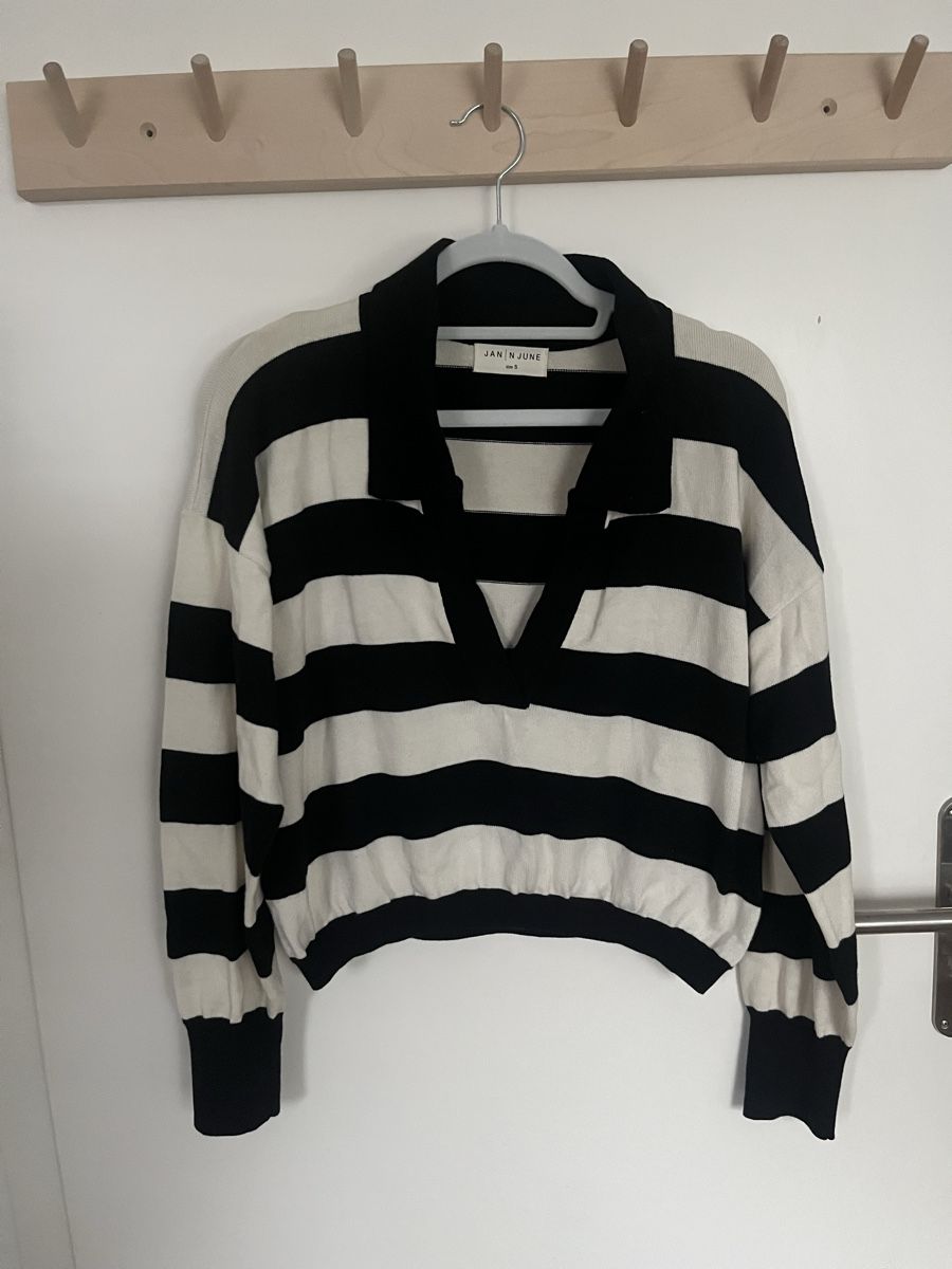 Maglioni & Felpe: Jan N June Baumwollpullover, gestreift, Gr. S - Top! – Usato da Biel/Bienne venduto da nurrund