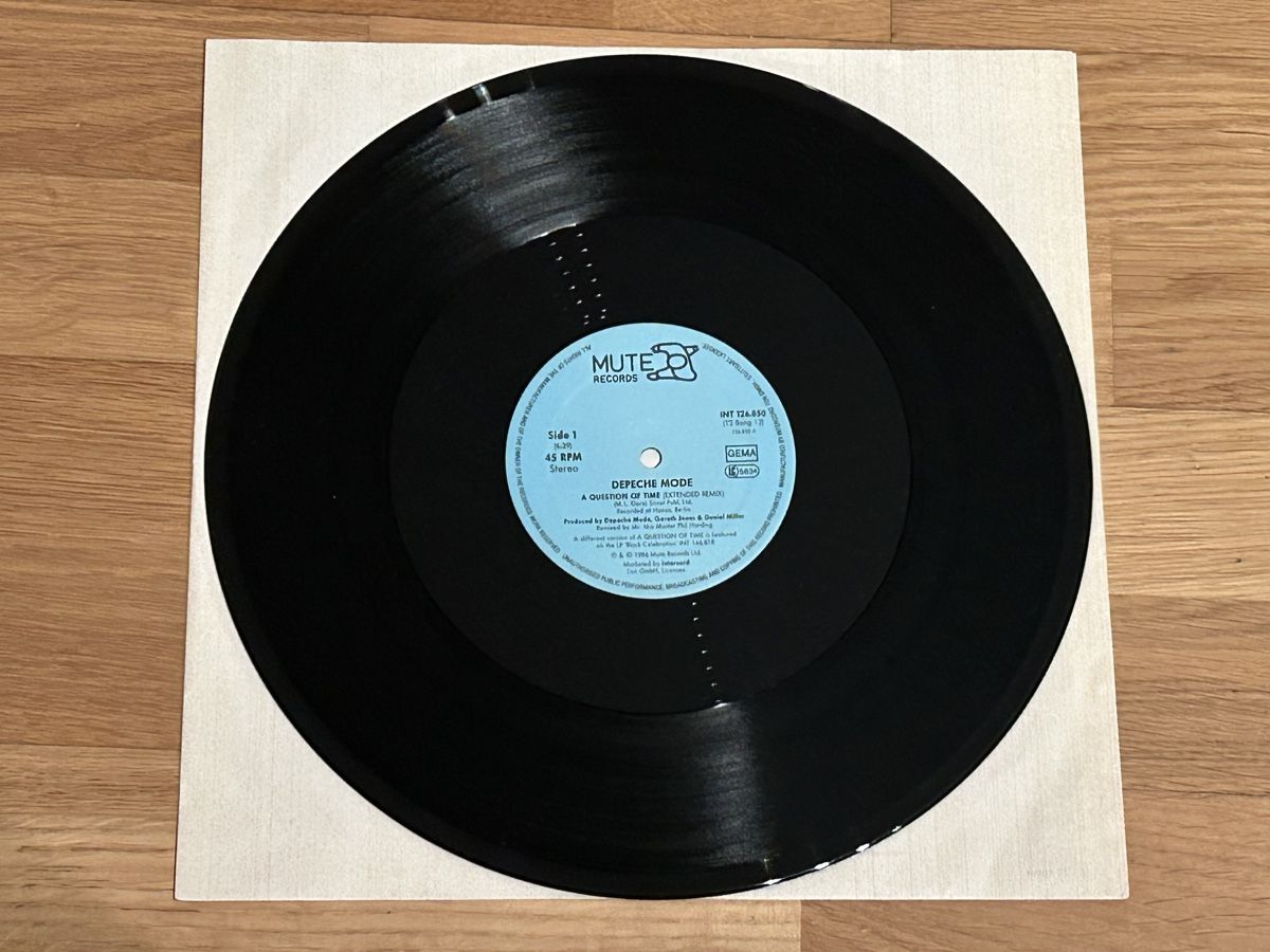 Dischi in vinile: Depeche Mode. 1987. Maxi. Question of Time – Usato da Faulensee venduto da Mizuno06 2
