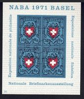 NABA 1971 Basel 4er Block