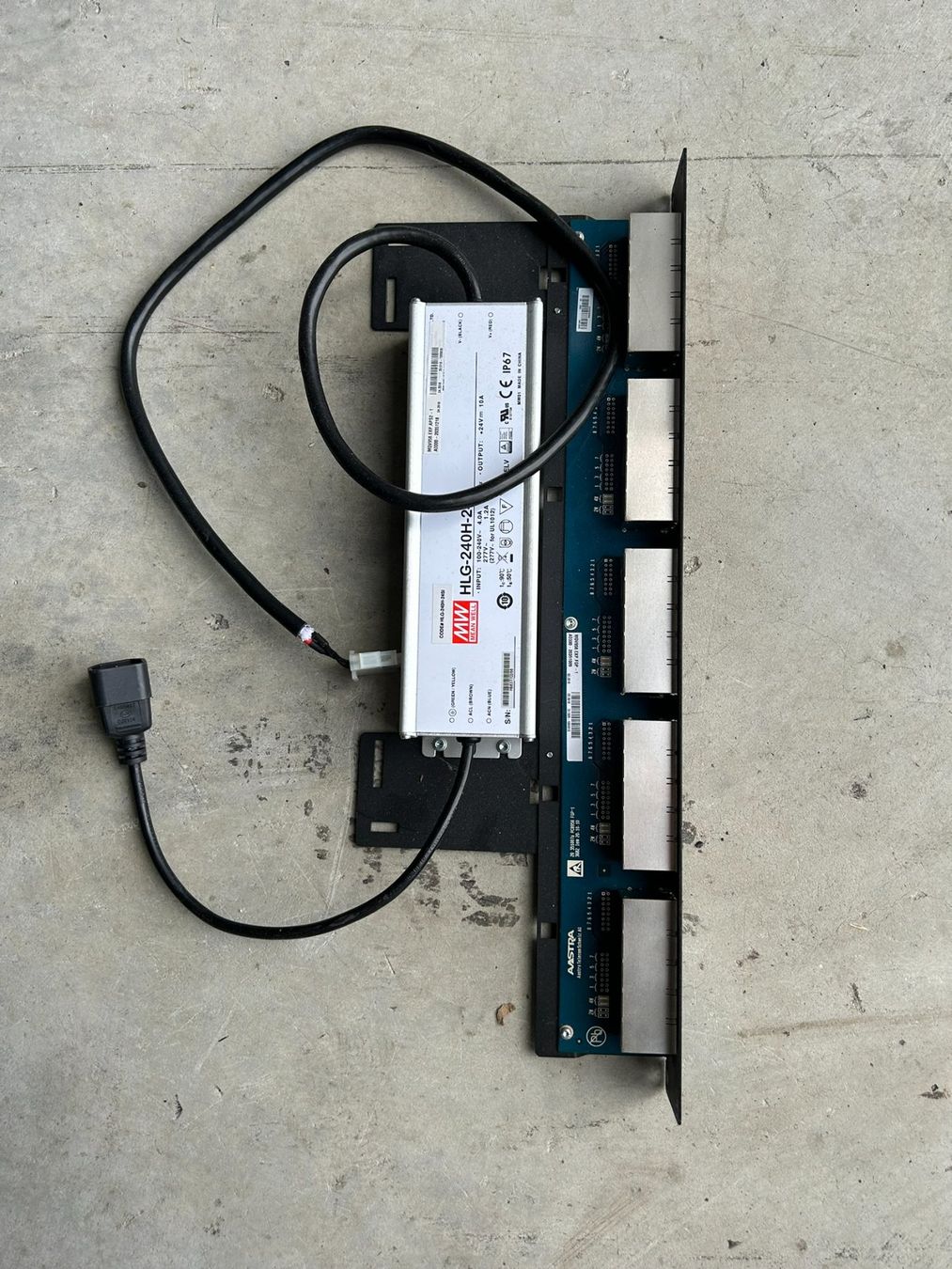 Alimentazione elettrica: MITEL Verteilerpanel FOP mit Adapter – Usato da Glis venduto da ict_jwz7 1