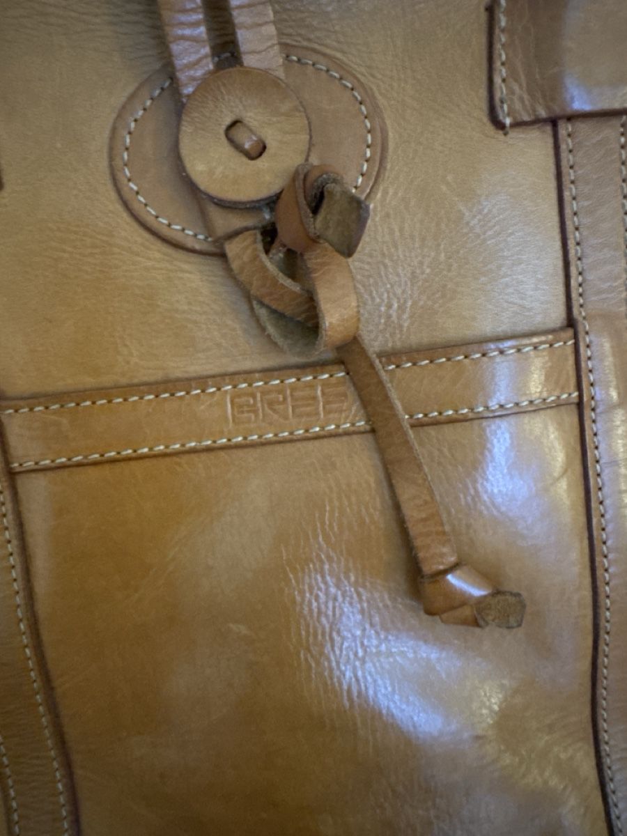 Bree Borse da donna: Bree Vintage Ledertasche Shopper braun – Usato da St. Gallen venduto da RosaRossi1 1
