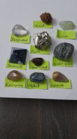 10er Set Trommelsteine mit seltenem Ikait und Pyrit: Set 66