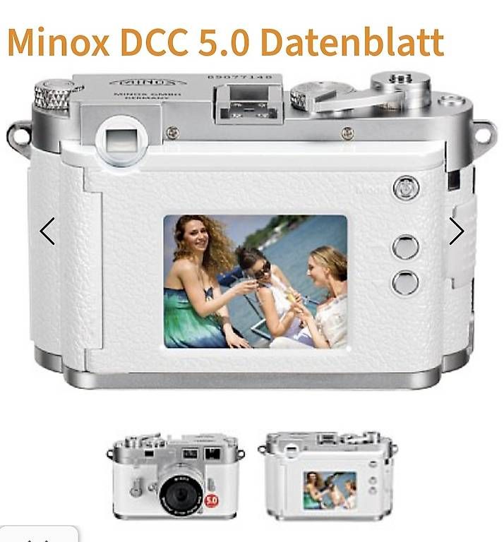 Fotocamera: Minox DCC 5.0 von 2009 – Usato da Riehen venduto da harald13