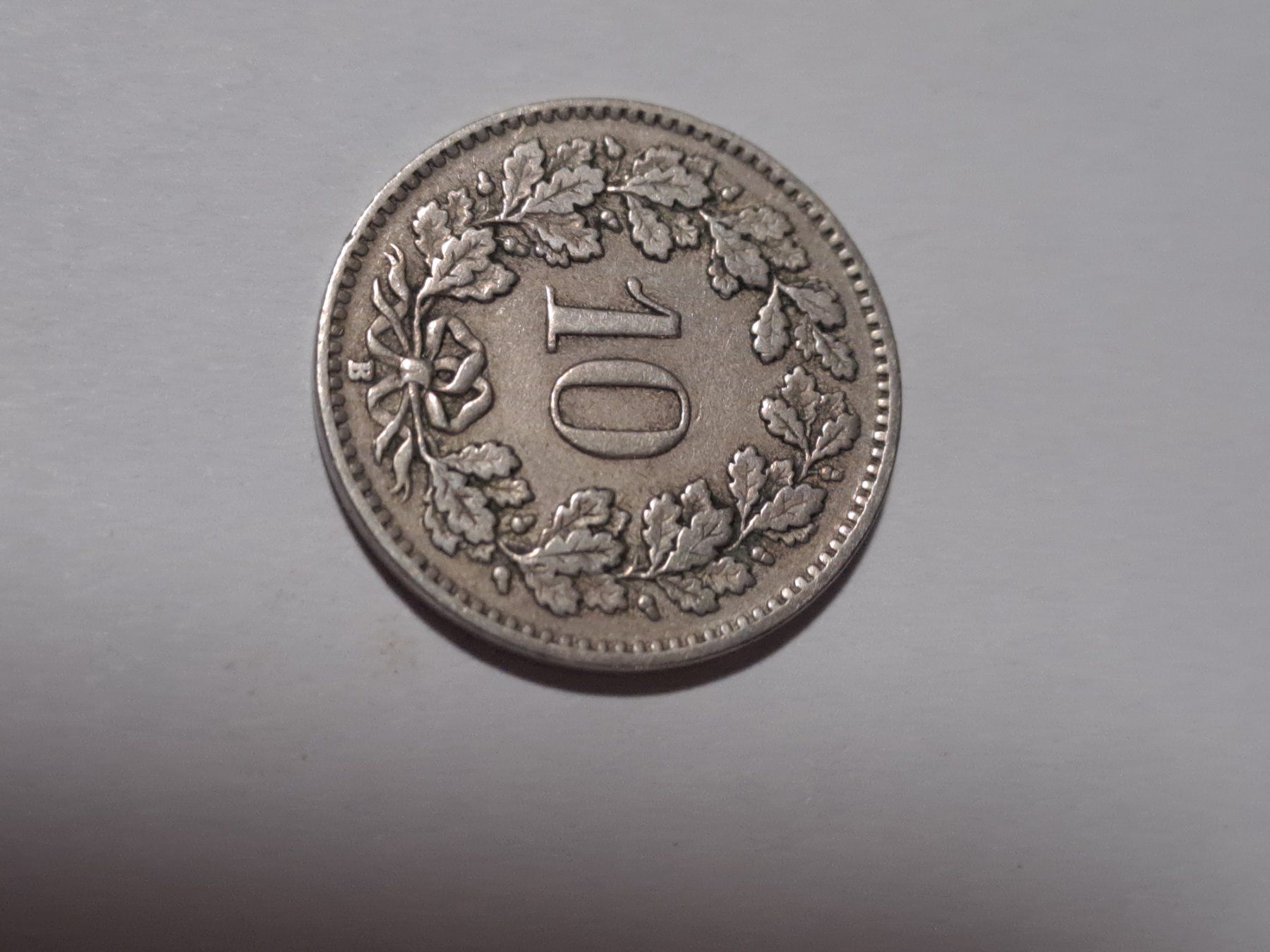 Alle Münzen: 10.- Rappen 1921 – Gebraucht aus Bitsch von jajo79076 9