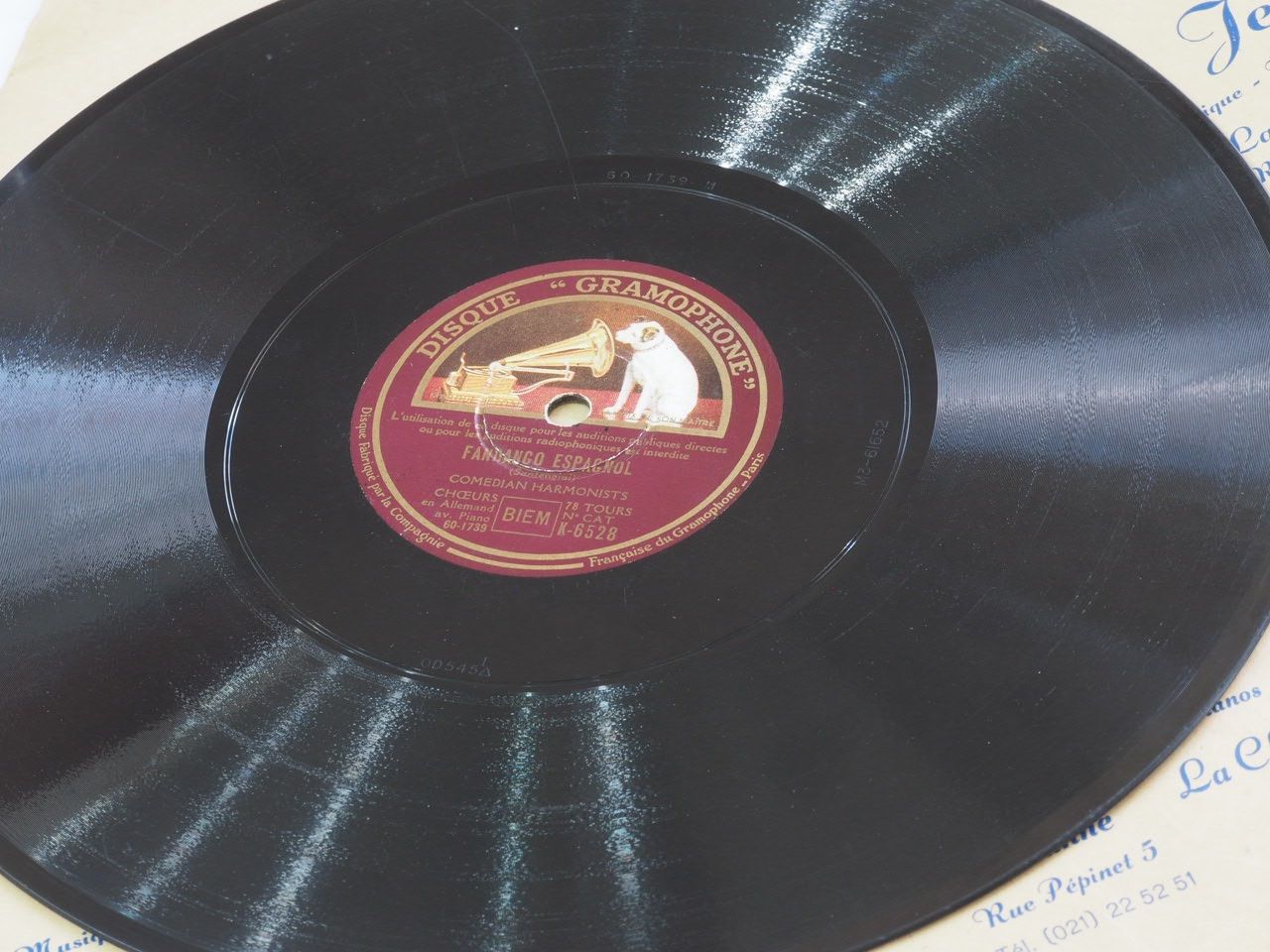 Vinyles: DISQUES 78 TOURS – D'occasion à Lausanne par Leag 7