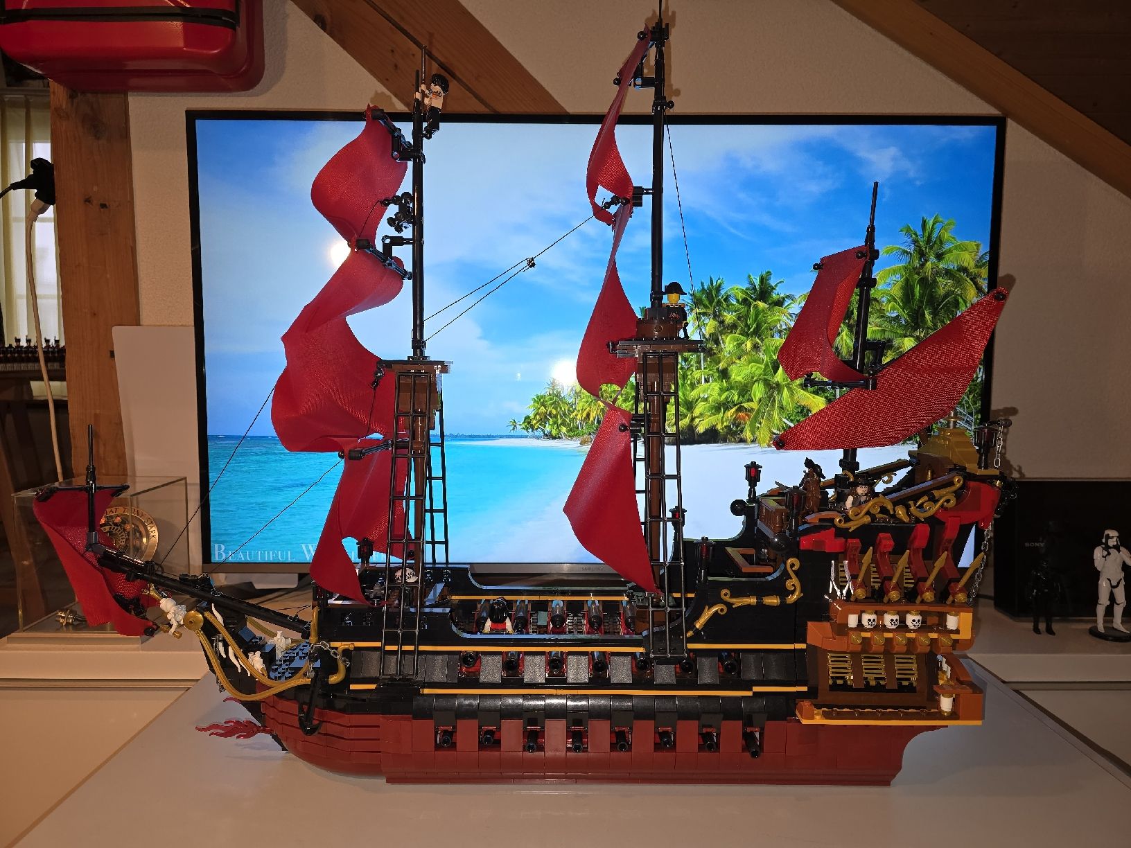 Spielzeuge: Black Beard Queen Anne's Revenge – Neu (gemäss Beschreibung) aus Flawil von Ride4Fun