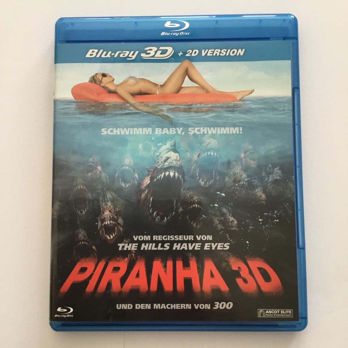 Tutti i DVDs: Piranha- 3D - + 2D - Blu Ray Neu Wertig – Nuovo (secondo la descrizione) da Blauen venduto da berlingo65
