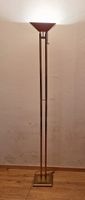 Vintage Mid-Century Stehlampe Messing Halogen 1960er