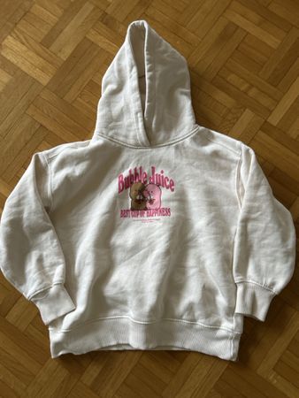 Süsser Zara Hoodie, Gr. 128, Bubble Juice Motiv, Top!