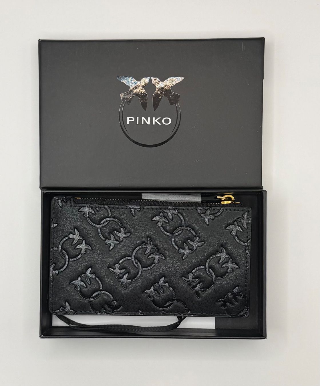 Altro in  Abbigliamento & Accessori: PINKO Kartenetui mit Logo-Prägung – Nuovo e nell'imballaggio originale da Oberaach venduto da Dandy2021 3