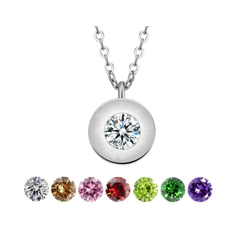 Catenine: Kette Anhänger Strass Edelstahl Silber – Nuovo e nell'imballaggio originale da Niederbipp venduto da chrimmskrams