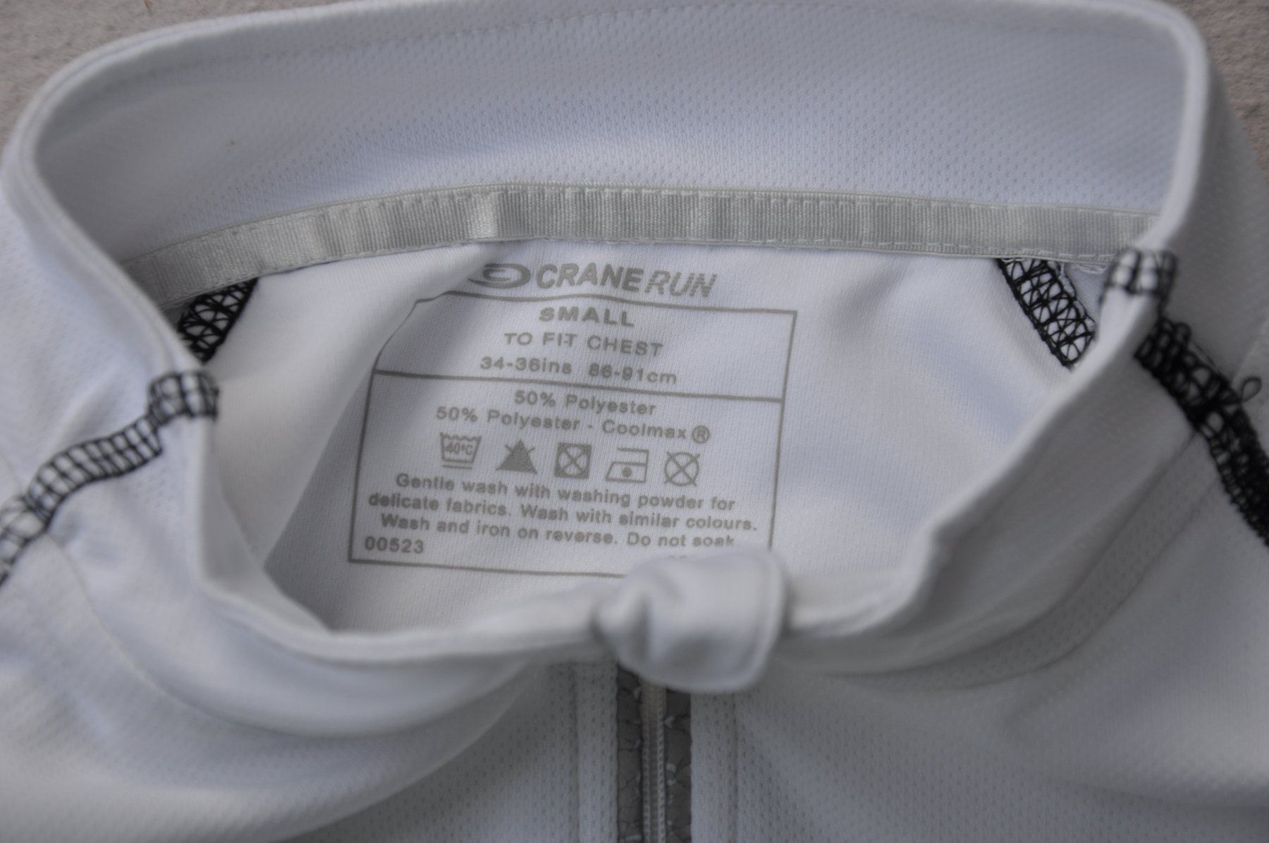 Pullover & Sweatshirts: Sweatshirt Crane Run blanc/orange taille S – Gebraucht aus Fully von Minouchka 1