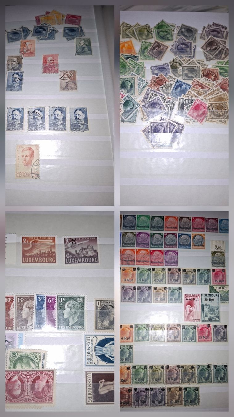 Tous les timbres: Grosse Sammlung Luxemburg – D'occasion à Balgach par SIMEON27 3