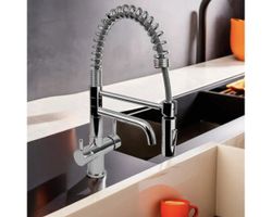 Mitigeur 3 voies eau pure Ecogenese Trivea F11 douchette