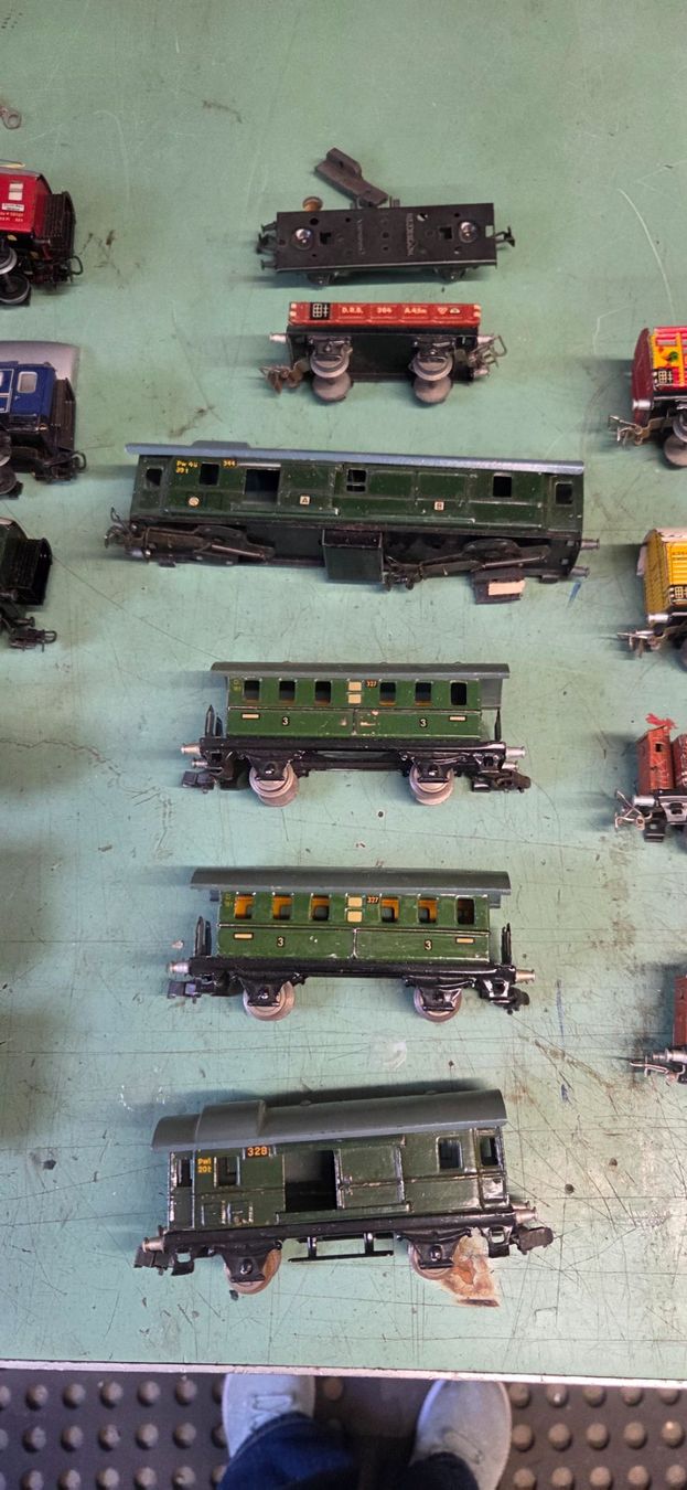 Mitropa Modellini di ferrovie: Blech Eisenbahnen H0, defekt – Usato da Einsiedeln venduto da Emausi 2