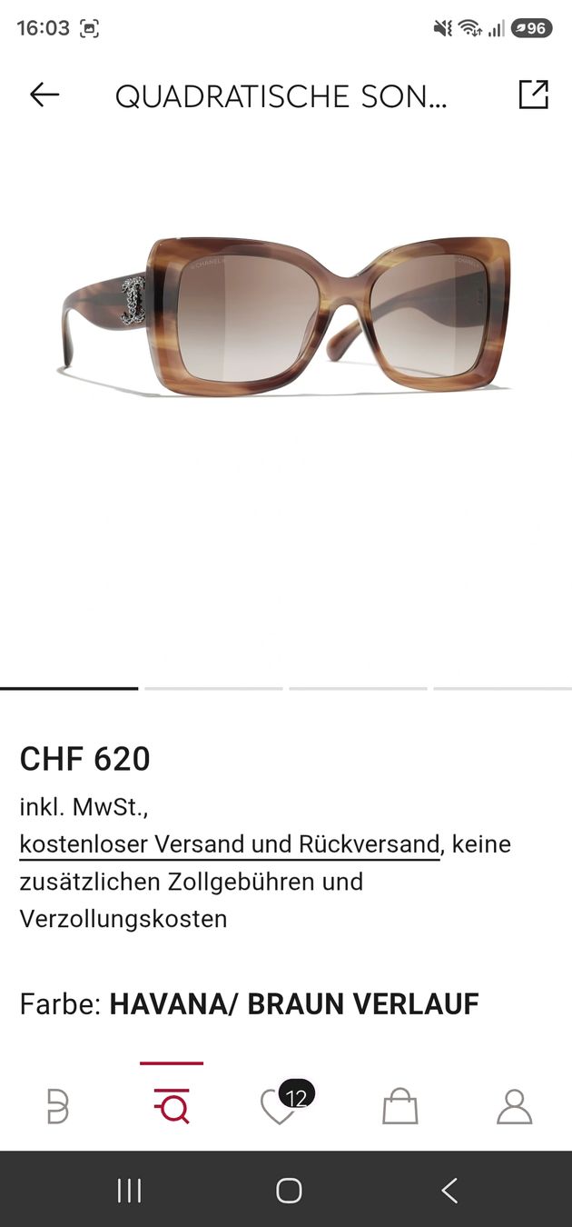 Chanel Lunettes & Verres: Chanel Sonnenbrille – Neuf avec emballage d'origine à Wetzikon ZH par sane1972 5