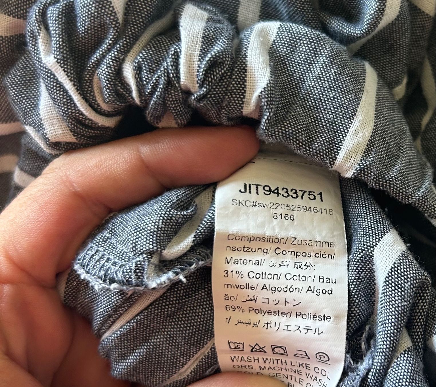 Shein Pantaloni: Pantaloni in misto cotone a righe – Usato da Lopagno venduto da CLep 3