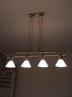 Lampada a sospensione moderna a 4 luci
