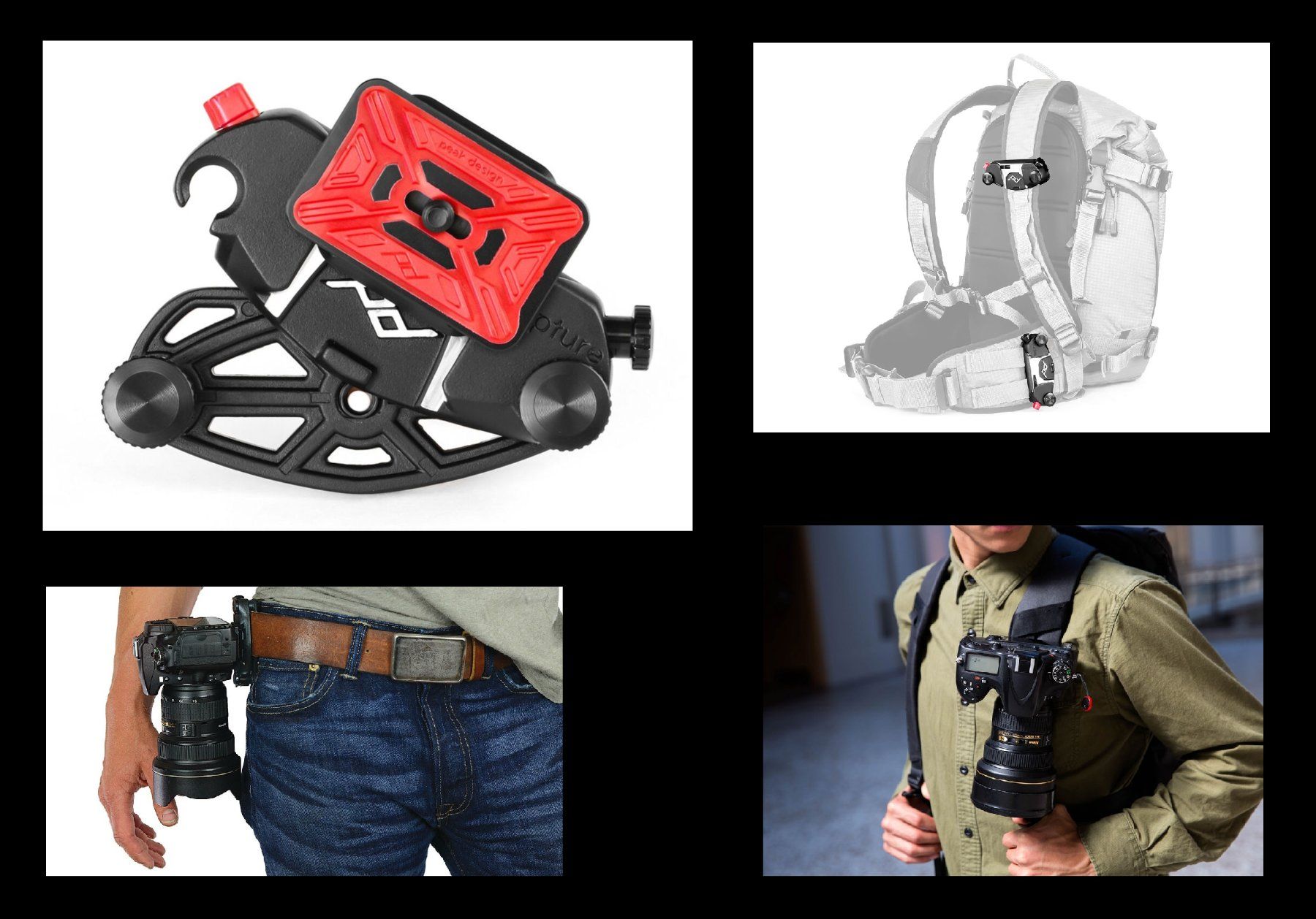 Altri Accessori: PeakDesign Capture Pro Kameraclip 1.0 - mit Zubehör – Usato da Sennwald venduto da MicNi