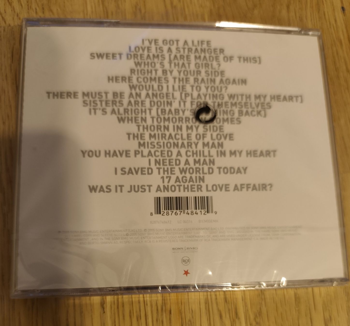 CD: Eurythmics - Ultimate Collection (CD), NEU – Nuovo e nell'imballaggio originale da Arbon venduto da rstein2000 1
