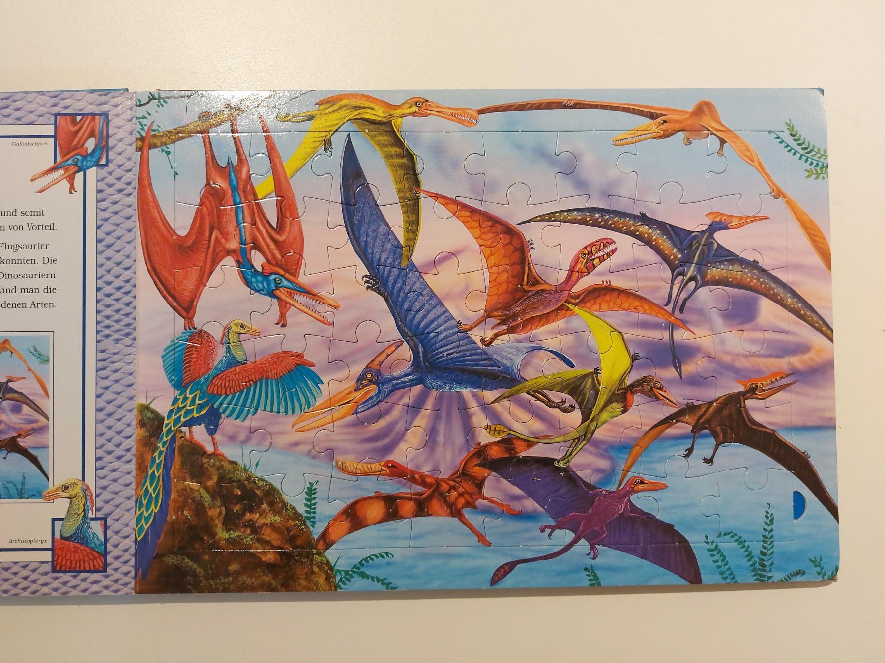Puzzles: Dinosauria Puzzelbuch – Gebraucht aus Buchs AG von Sushikiller 3