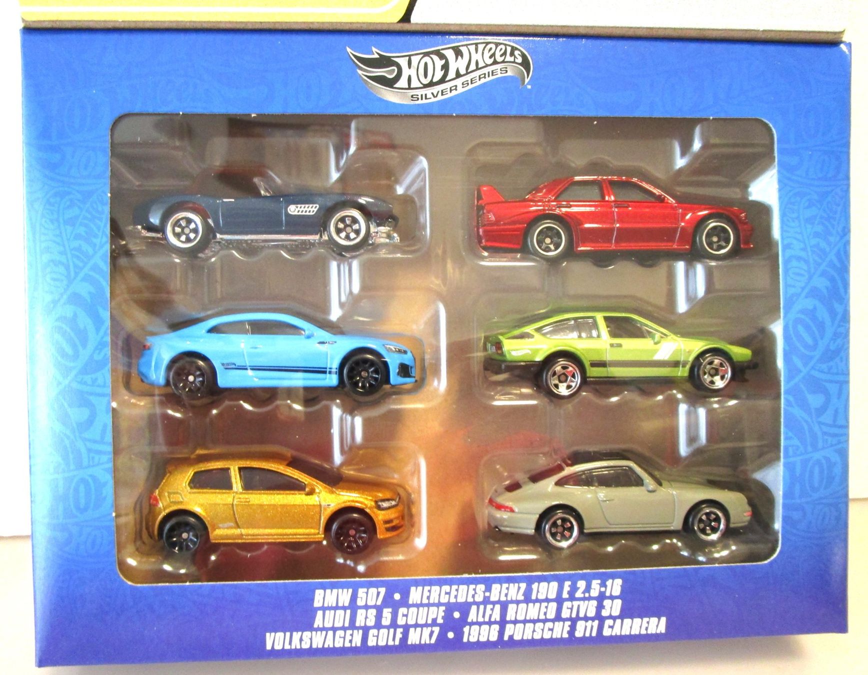 Hot Wheels Modellini d'auto: HOT WHEELS SILVER SERIES PACK 6 VOITURES - JBY79 – Nuovo e nell'imballaggio originale da Chêne-Bourg venduto da breno56