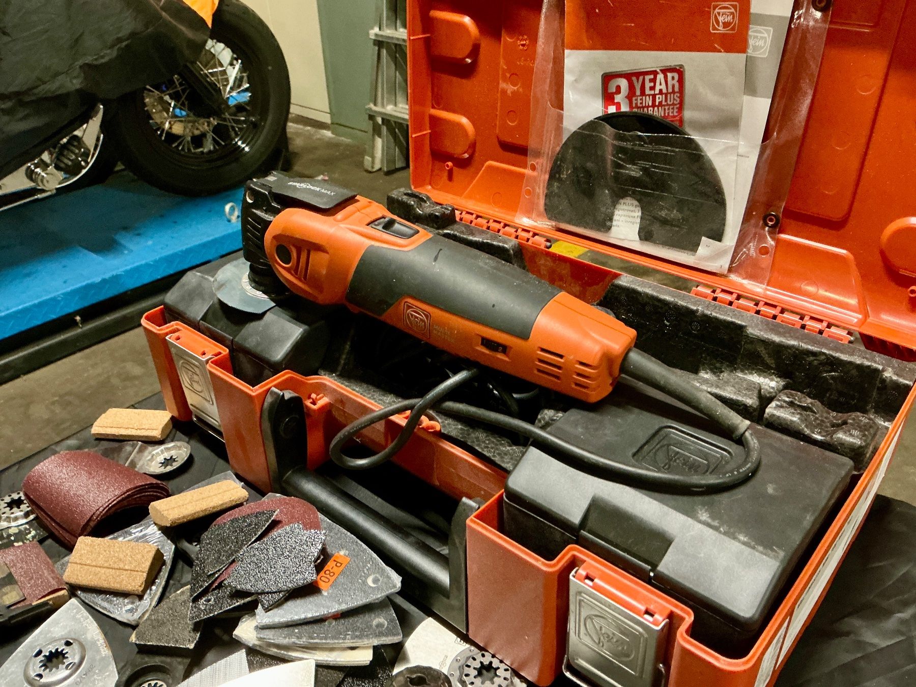 Fein Tous les outils: FEIN MULTI MASTER 700 MIT VIEL ZUBEHÖR – D'occasion à Biglen par Limarkt 8