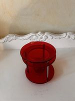 Duflampe aus Glas, rot, fuer stimmungsvolle Abende