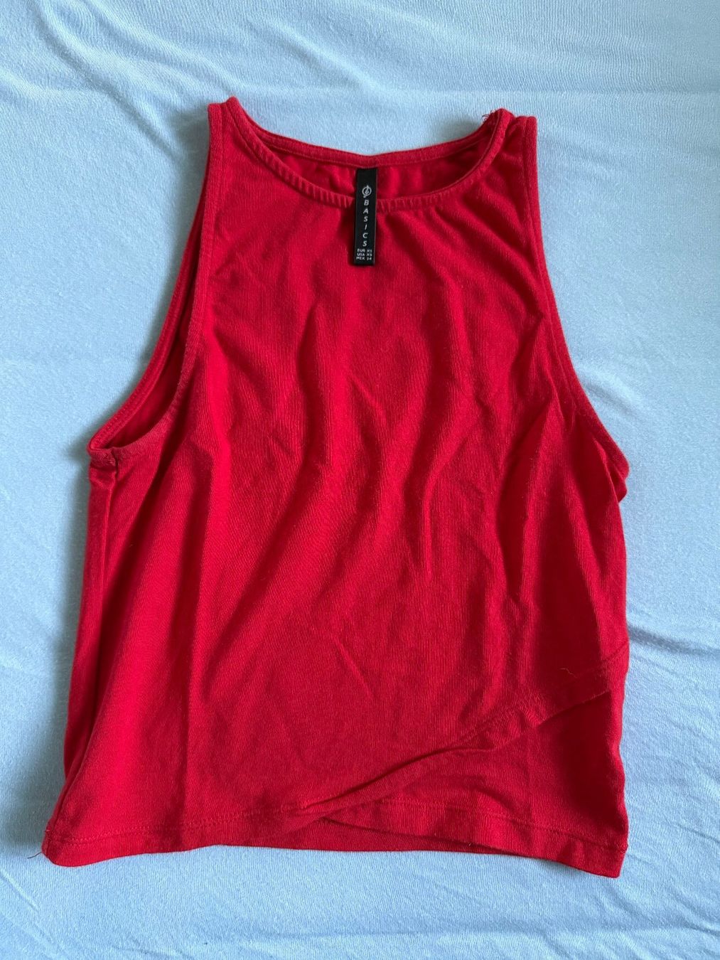 Stradivarius Tops: Rotes Top Stradivarius XS – Gebraucht aus Altendorf von am9j_nt