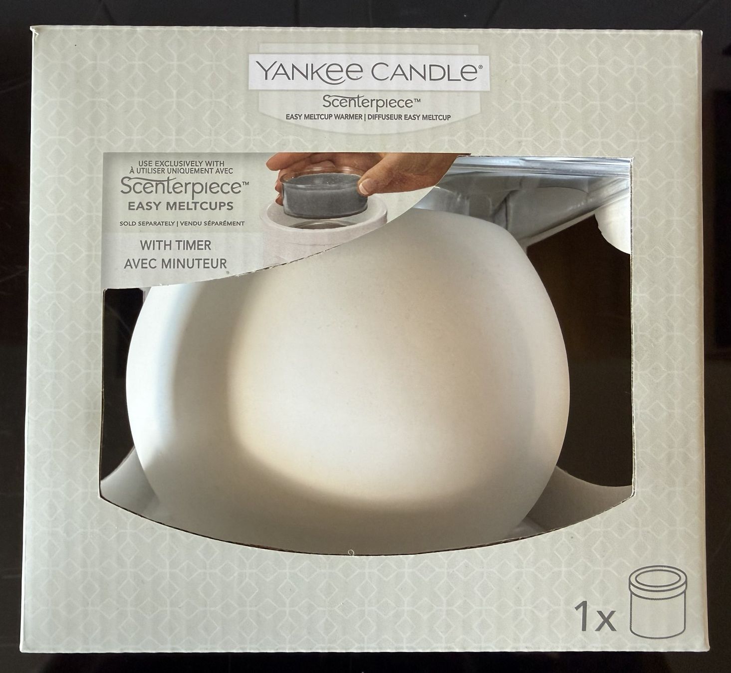 Portacandele: Yankee Candle Scenterpiece Meltcup Warmer – Nuovo (secondo la descrizione) da Oberwil BL venduto da Lepidolith
