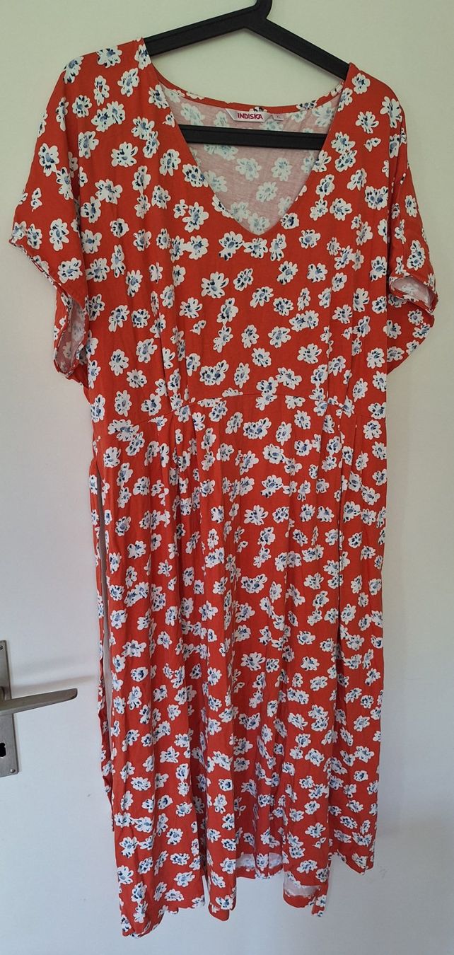 Kleider: Sommerliches Kleid, Grösse XL, Blumenmuster – Neu (gemäss Beschreibung) aus Aesch BL von sar_j59l 1