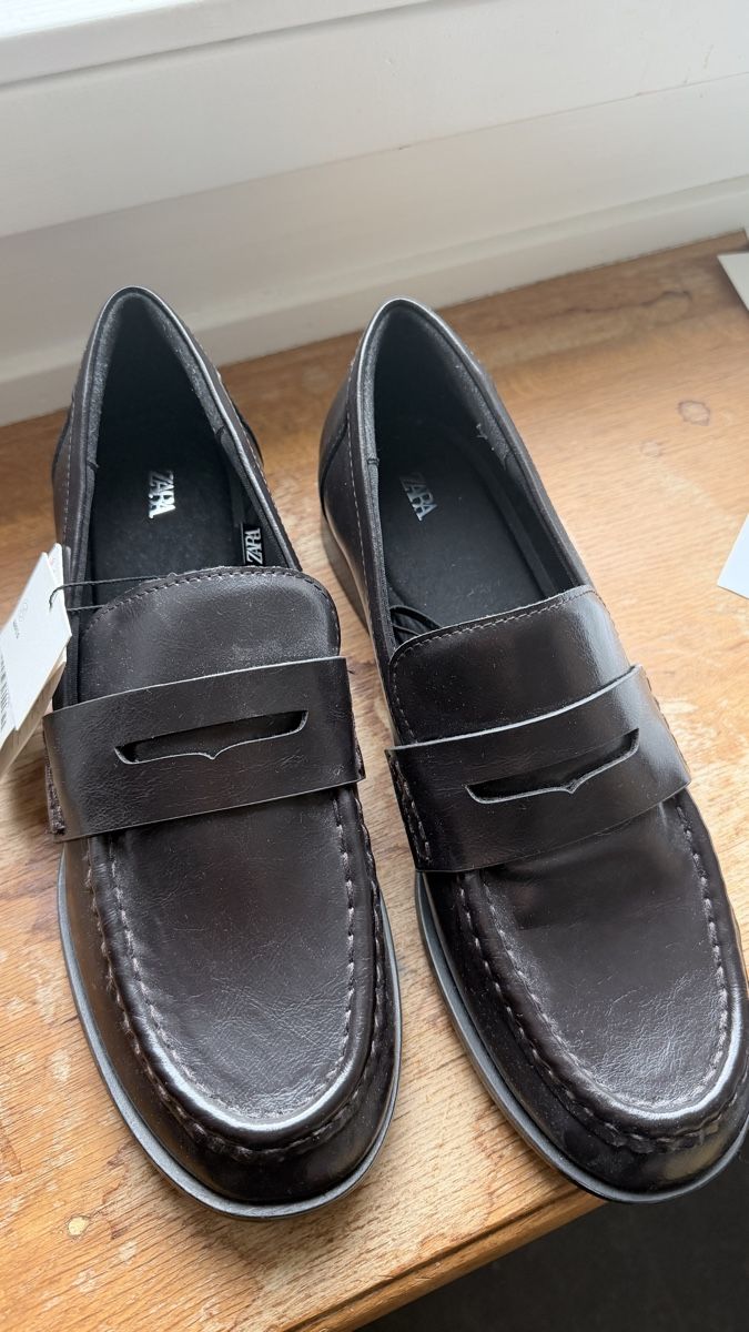 Zara Damenschuhe: Braune Loafer Neu, Gr. 40 – Neu (gemäss Beschreibung) aus Bern von sshueli 4