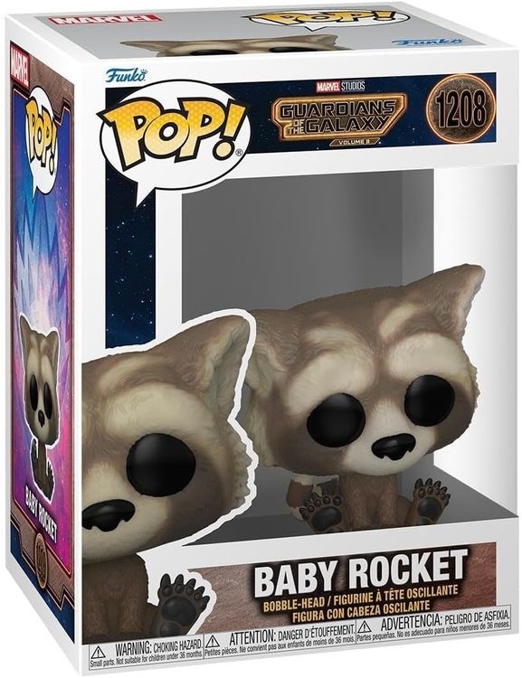 Funko POP! Guardians Of The Galaxy 3 - Rocket Raccoon Baby | Kaufen auf ...
