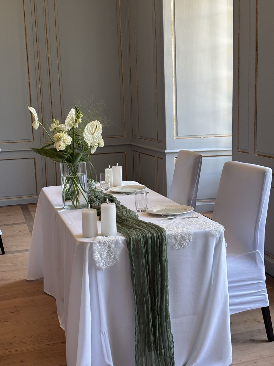 Tutte le decorazioni: Chemin de table vert  – Usato da Prilly venduto da hei_5q56
