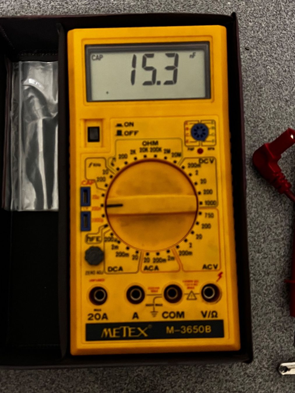 Messen: METEX Digital Multimeter M-3650-B ab 1.- – Gebraucht aus Unterägeri von  2