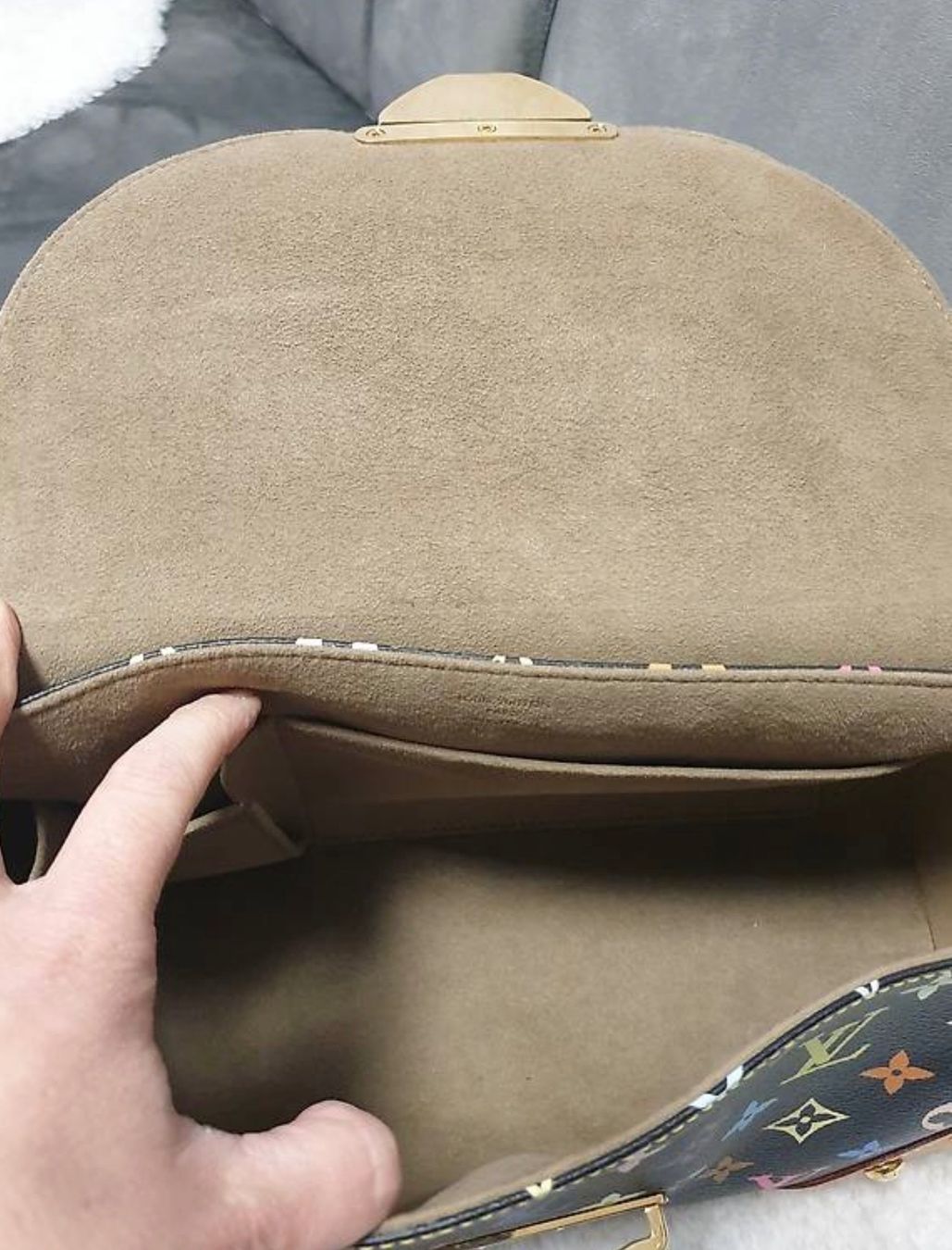 Louis Vuitton Taschen für Damen: Originale Louis Vuitton Beverly MM Multicolor – Gebraucht aus Dübendorf von Nora_Nita 4
