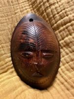 Antike afrikanische Stein-Maske, geschnitzt