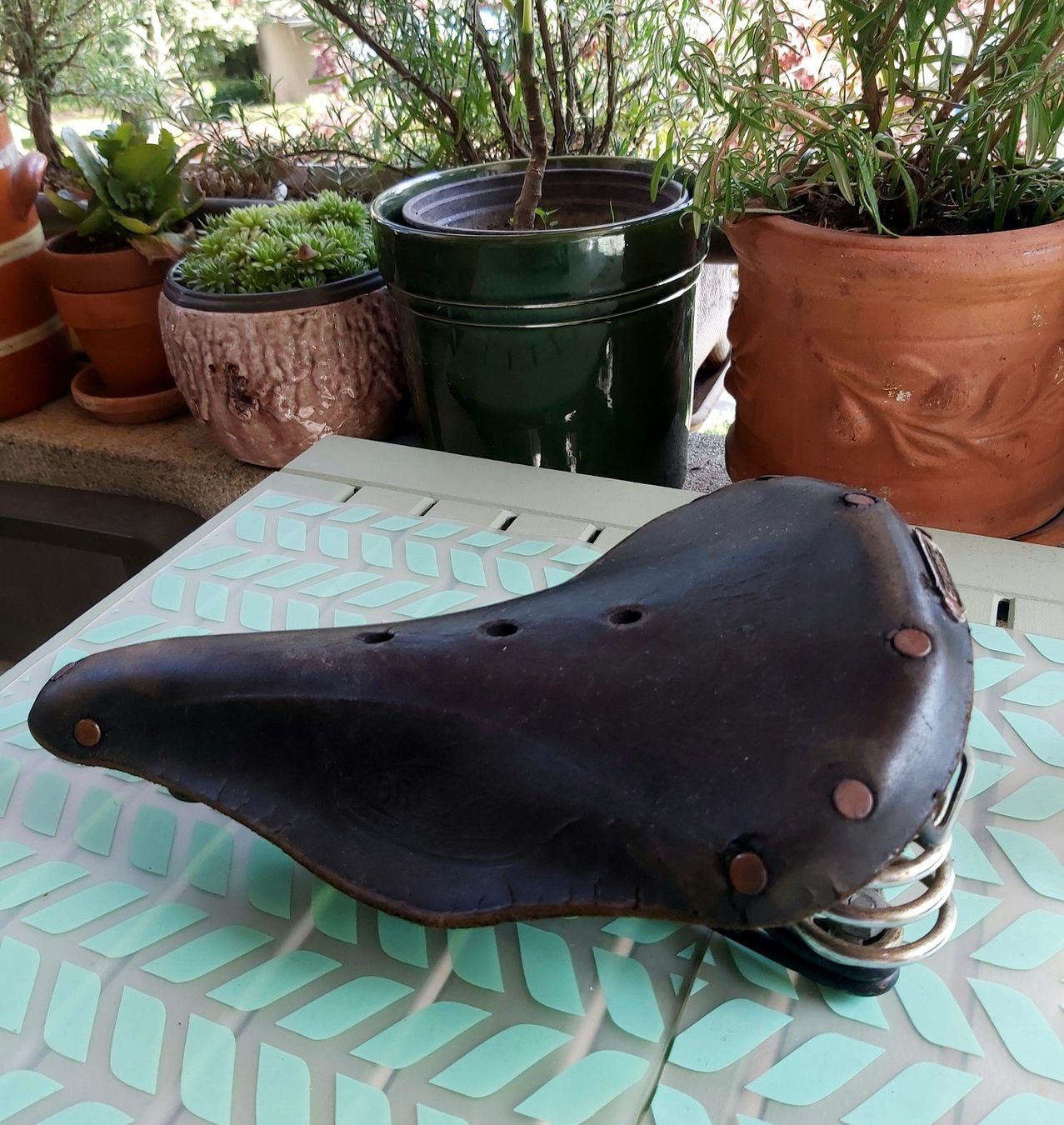 Selle & Accessori: Brooks Ledersattel vintage – Usato da Bern venduto da aronari 4