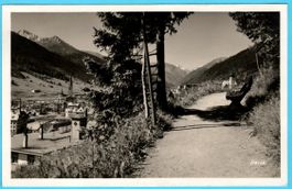 Davos Spazierweg 1927 gelaufen